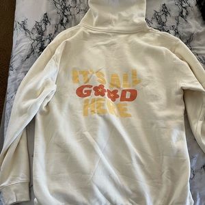 sunkissed coconut it’s all good here hoodie XL